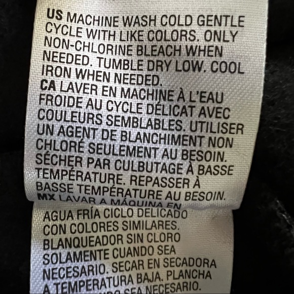 Id Ideology Women's Fleece Black Sweatshirt, Created for Macy's XL - Picture 8 of 10